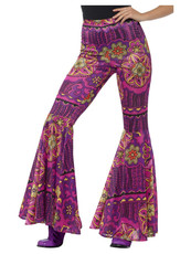 Kalhoty - hippie, květované