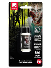 Make-Up tekutý latex svítící ve tmě, Zombie
