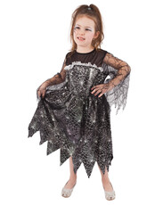 Dětský kostým čarodějnice s pavučinou, e-obal (4-6 let)
