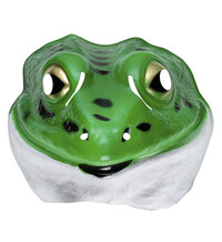 Plastová maska Žába