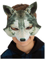 Dětská maska vlk