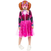Dívčí kostým Skye s maskou, Tlapková patrola - Pro věk 3-4 let (II. Jakost)