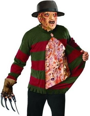 Halloweenský svetr Freddy
