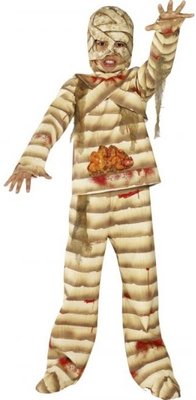 Dětský kostým mumie béžový