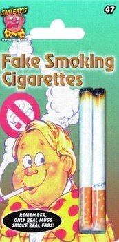 Atrapa kouřící cigarety 2 ks