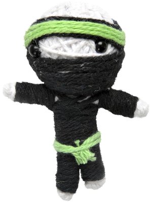 Přívěšek woodoo panenka Ninja
