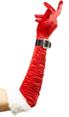 Rukavice Santa (dlouhé)