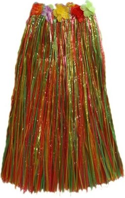 Havajská sukně s kytičkami dlouhá
