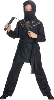 Dětský kostým černý ninja