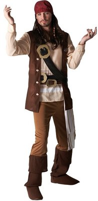 Pánský kostým Jack Sparrow