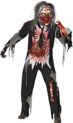 Pánský halloweenský kostým Zombie prohnilý muž