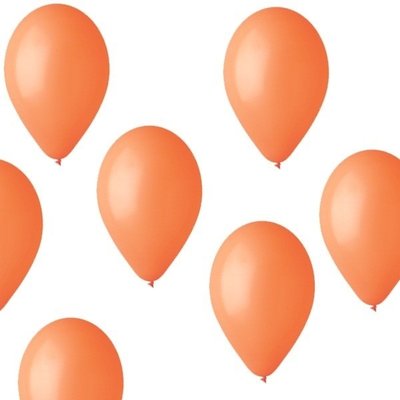 Nafukovací balónky oranžové 1ks