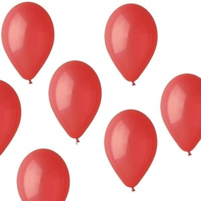 Nafukovací balónky červené 1ks