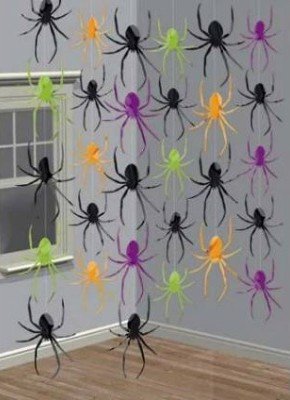 Závěsná dekorace pavouci