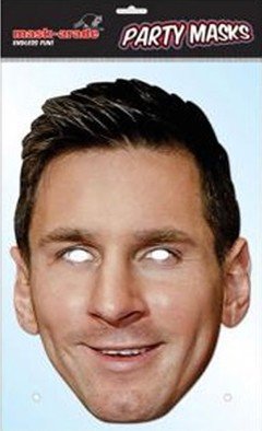 Papírová maska Lionel Messi