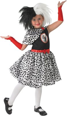 Dívčí paruka Cruella (101 dalmatinů)