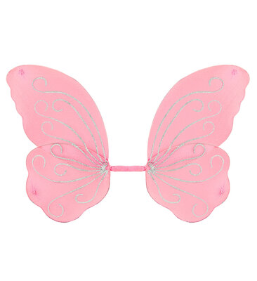 Motýlí křídla, růžová (víla), 85 x 50 cm