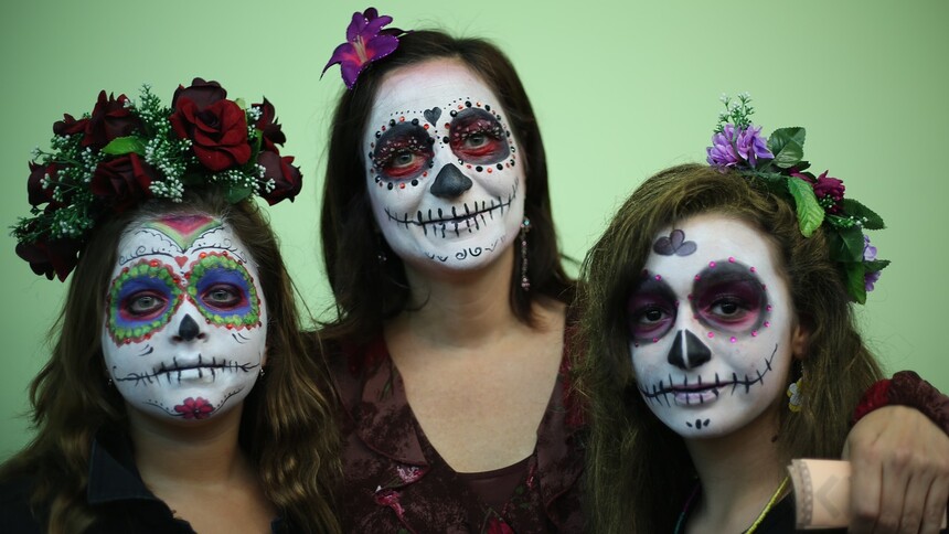 Dia de Muertos. Se správným líčením to bude hračka.