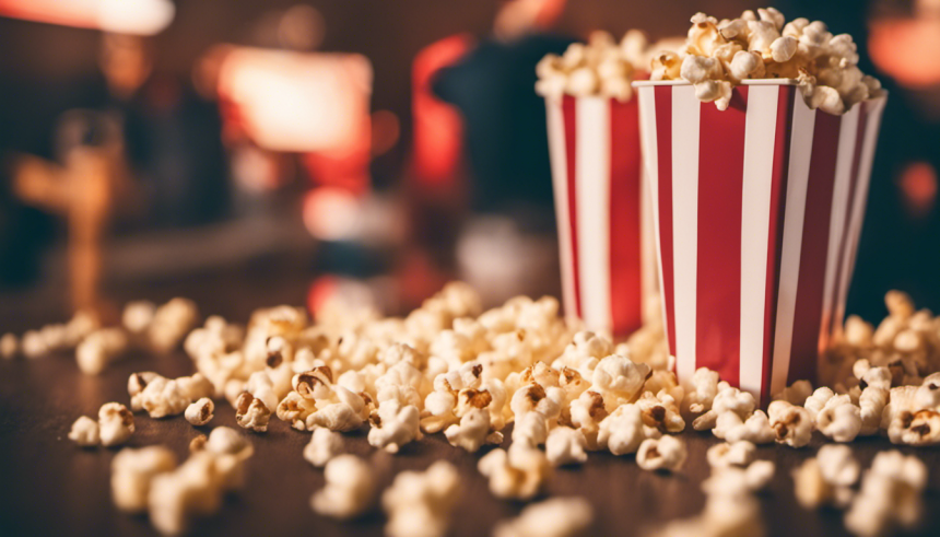 Filmový večer se neobejde bez popcornu.