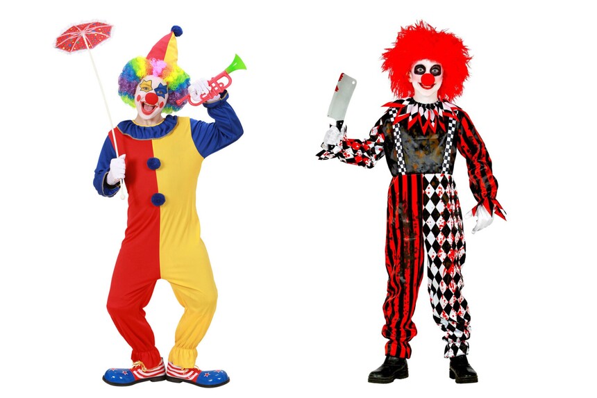 Vtipný nebo strašidelný klaun? Kterého si váš rošťák vybere?