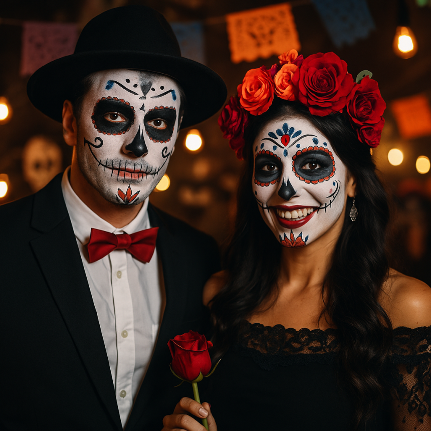 Den mrtvých - barevná oslava života i smrti.