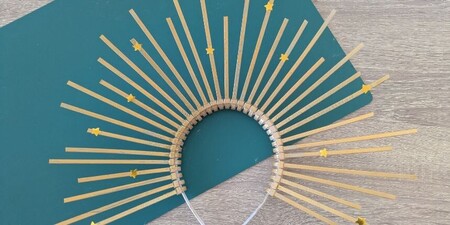 DIY královská čelenka se svatozáří