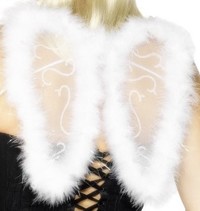 Křídla s chmýřím bílá (anděl)