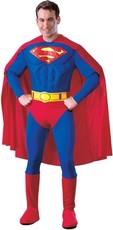 Pánský kostým Superman (se svaly)