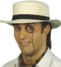 Slamák se stuhou