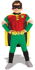 Chlapecký kostým Robin (svalnatý)