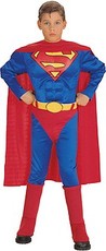 Chlapecký kostým Superman svalnatý deluxe