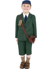 Chlapecký kostým Válečný evakuovaný chlapec