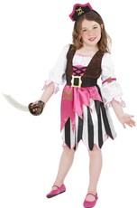Dívčí kostým pirátka s čelenkou