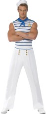Pánský kostým námořník (s pruhovaným trikem)