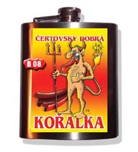 Placatka čertovsky dobrá kořalka