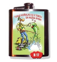Placatka tuhle kořalku si s tebou dá každá ryba