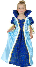 Dívčí kostým Modrá princezna