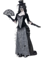 Dámský halloweenský kostým Duch černé vdovy