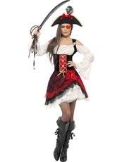 Dámský kostým Okouzlující pirátská dívka