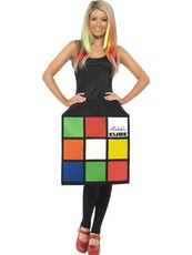 Dámský kostým Rubikova kostka 3D
