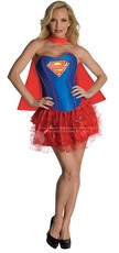 Dámský kostým Supergirl s korzetem