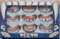 Zuby - sada 9 druhů