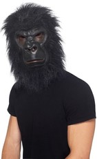 Maska - chlupatá gorila, celohlavová