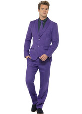 Pánský kostým fialový oblek
