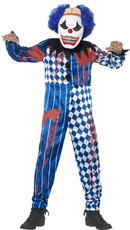 Chlapecký kostým klaun, modrý