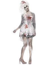 Dámský halloweenský kostým zombie viktoriánská dáma
