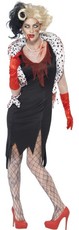 Dámský kostým na Halloween zombie Madam Evil