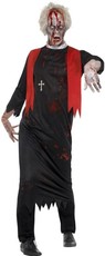 Pánský halloweenský kostým zombie kněz