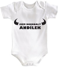 Vtipné dětské body - jsem dokonalý andílek