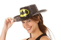 Dámský klobouk Batgirl
